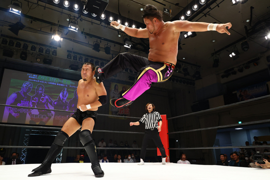 20240618プロレス2 - 初代タイガーマスク後援会|佐山サトル&ストロング