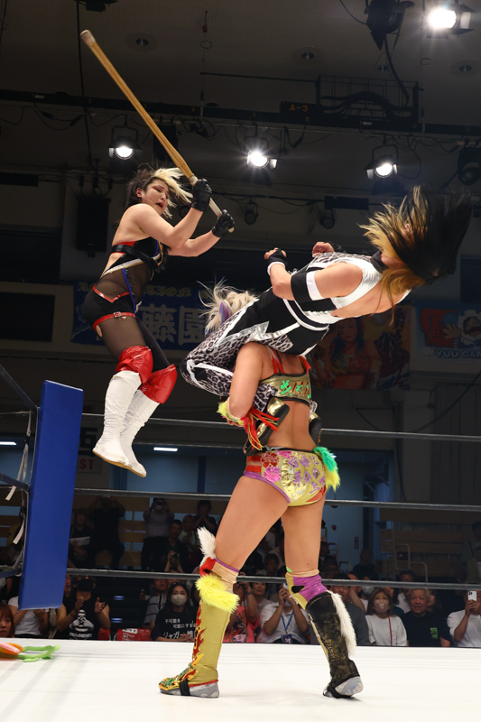 20240618プロレス2 - 初代タイガーマスク後援会|佐山サトル&ストロング